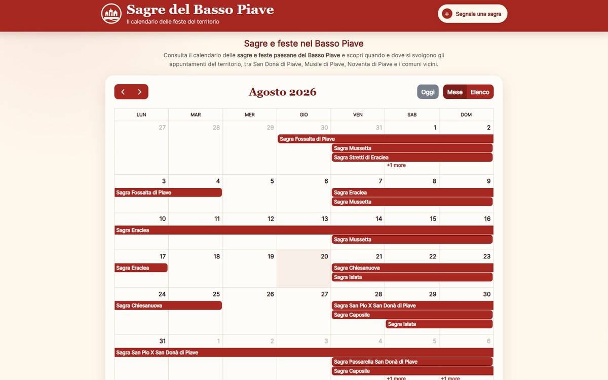 Anteprima Sagre Basso Piave